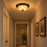Vintage Globe Ceiling Light